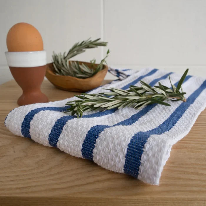 Now Designs Basketweave Dishtowel - Royal Blue