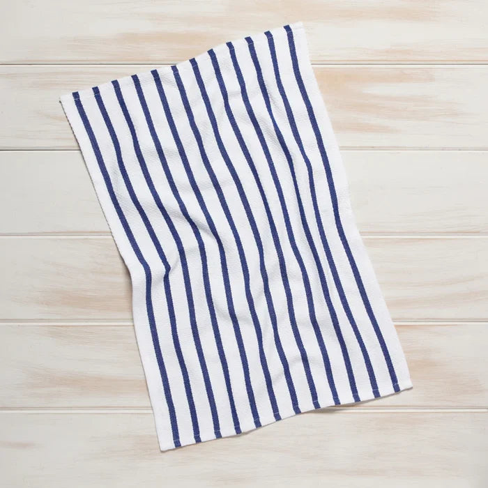 Now Designs Basketweave Dishtowel - Royal Blue
