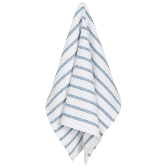 Now Designs Basketweave Dishtowel - Slate Blue