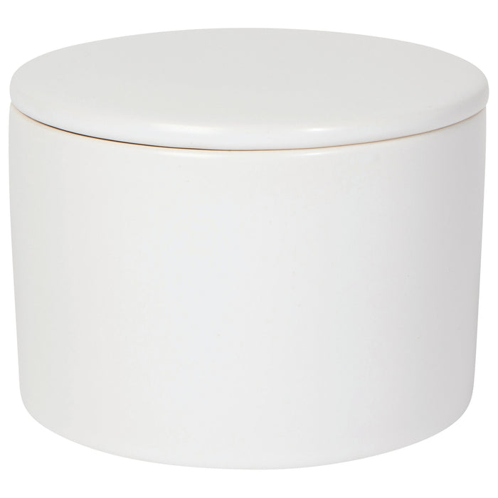 Now Designs Stoneware Matte White Butter Crock