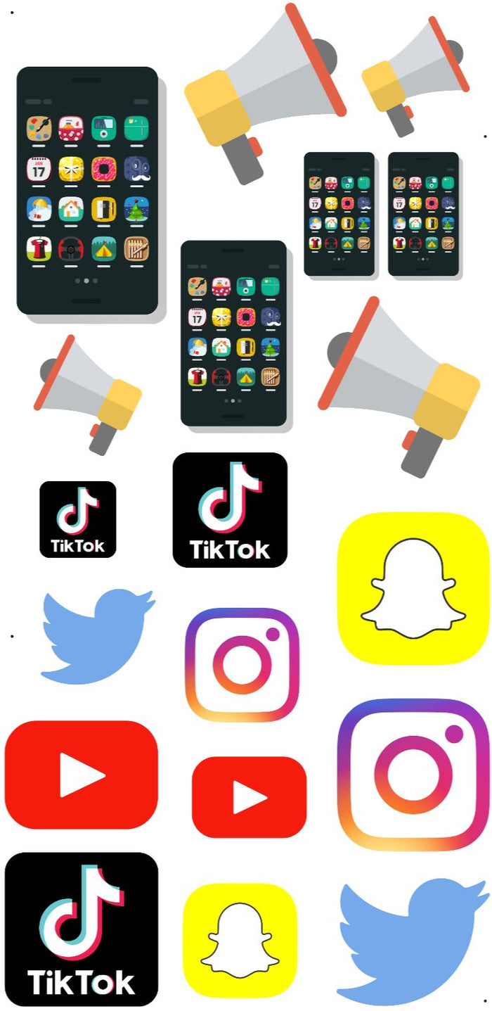 OG Let's Get Social Theme Set