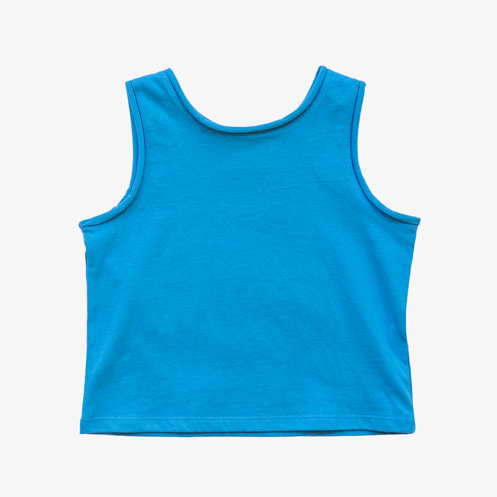 Organic Play Tank - Blue