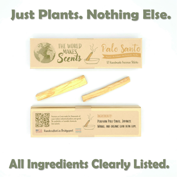 Palo Santo Organic Incense Sticks