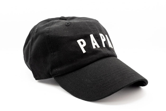 Papa Baseball Hat (Multiple Colors)