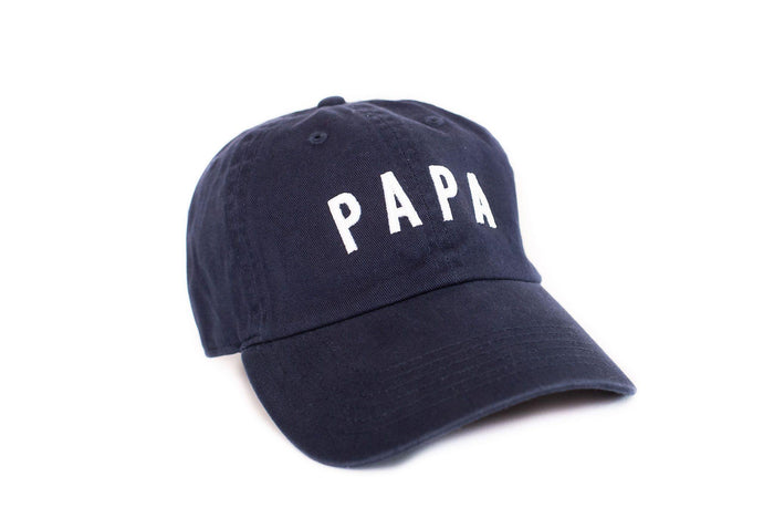Papa Baseball Hat (Multiple Colors)