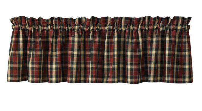 Park Concord Curtain Unlined Valances 72 x 14 Inches Farmhouse Country - Olde Church Emporium