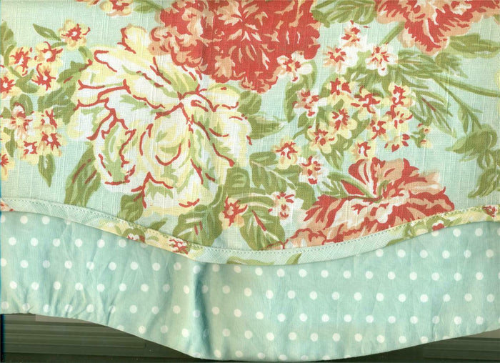 Park Design -Ashley Scalloped Swag Pair - 72 x 36 Inches Farmhouse Country - Olde Church Emporium