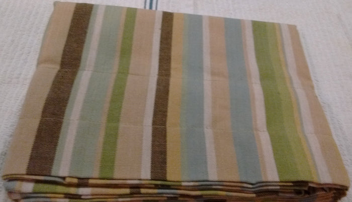 Park Design -Capri Unlined Valance  72 x 14 Inches Stripes - Olde Church Emporium