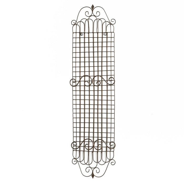 Park Design Double Metal Plate Rack - Measures 23.5"H X 5.5"W X 1.75"D Farmhouse, Country - Olde Church Emporium