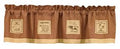 Park Designs - Farm Market Lined Valances - Point and Lined Valances [Home Decor]- Olde Church Emporium