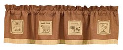 Park Designs - Farm Market Lined Valances - Point and Lined Valances [Home Decor]- Olde Church Emporium