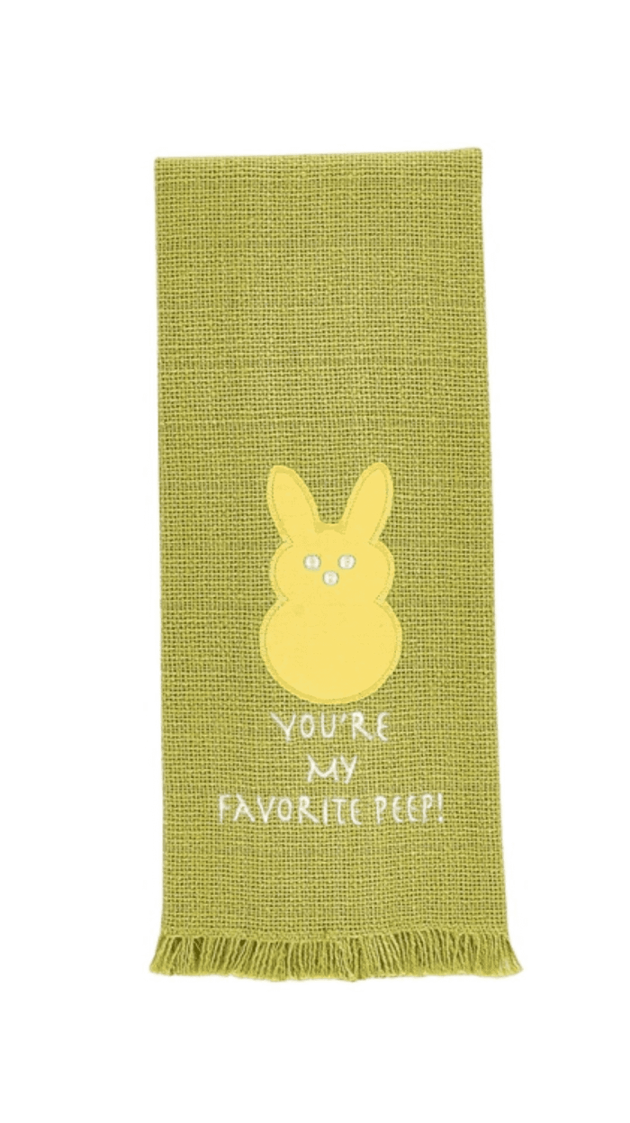 Park Design Favorite Peep Dishtowel - Olde Church Emporium