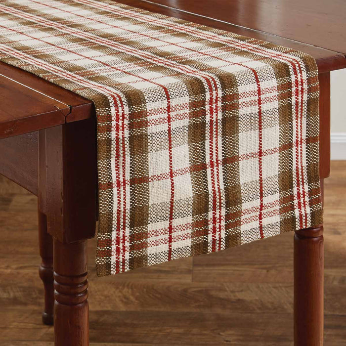 Park Design Harper Plaid Table Runner 15 x 72 Inches Farmhouse Cotton