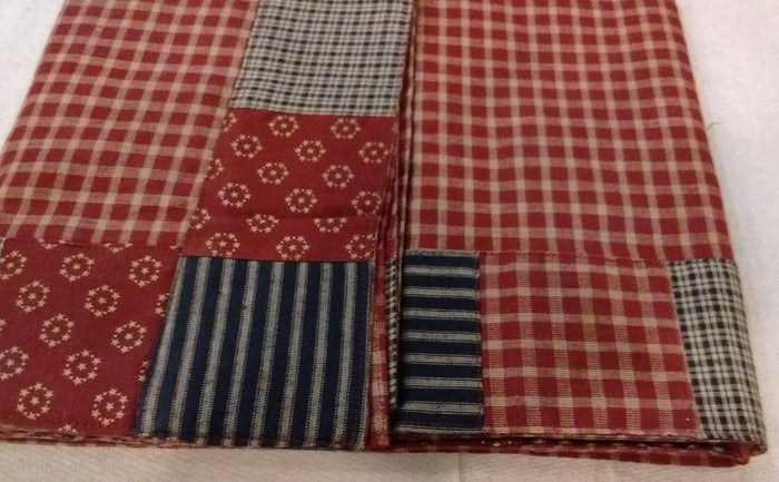 Park Design Patriots Quilt Decorative Tablecloth 54 Inches Square - Olde Church Emporium