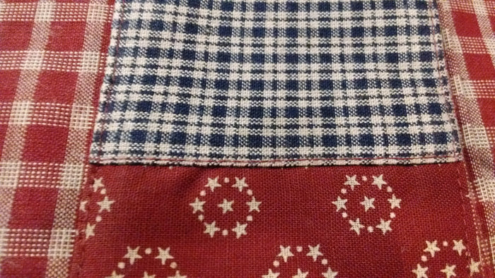 Park Design Patriots Quilt Decorative Tablecloth 54 Inches Square - Olde Church Emporium