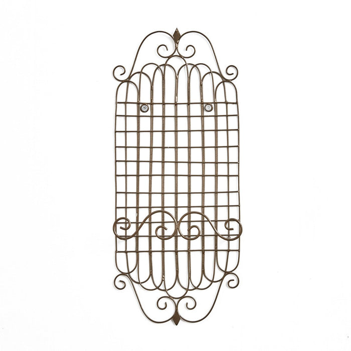 Park Design Single Metal Plate Rack - Measures 14.25"H X 6"W X 1.75"D Farmhouse, Country - Olde Church Emporium