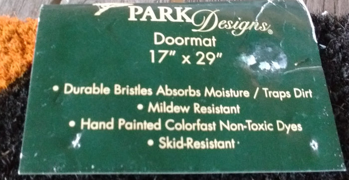 Park Design Stop In For A Bite Halloween Doormat 17 x 29 Inches - Olde Church Emporium