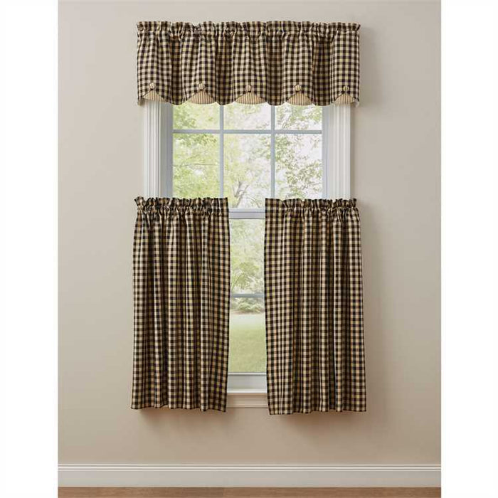 Park Designs - Berry Gingham Collection Curtains and Tabletop Items [Home Decor]- Olde Church Emporium