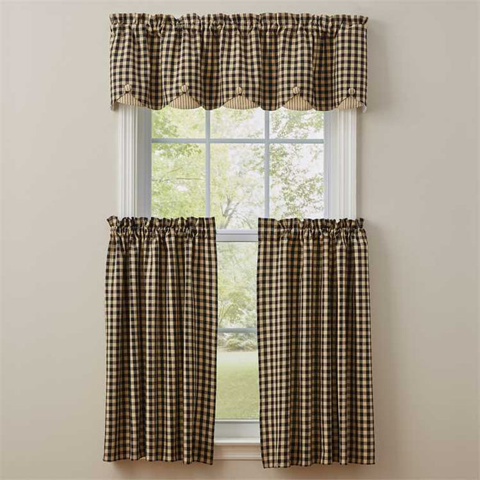 Park Designs - Berry Gingham Collection Curtains and Tabletop Items [Home Decor]- Olde Church Emporium