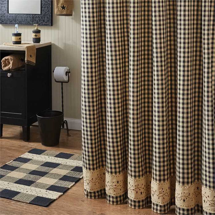 Park Designs - Berry Gingham Collection Curtains and Tabletop Items [Home Decor]- Olde Church Emporium