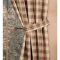 Park Designs - Cinnamon Panels Pair - 72 x 63 Inches Unlined Farmhouse Country - Olde Church Emporium