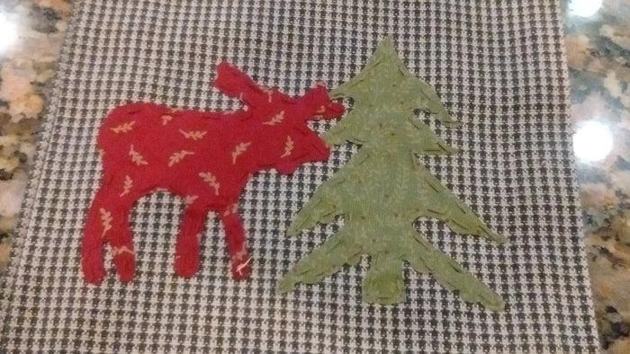 Park Designs - Moose Dishtowel Set of 2 100% Cotton 19 x 28 Inches - Olde Church Emporium