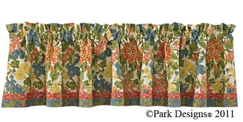 Park Designs - Rue Du Marche Lined  Valance 72 x 14 Inches and Sheer Valance 72 x 14 Inches [Home Decor]- Olde Church Emporium