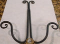 Park Designs - Scroll Single Plate Rack Hand Forged Iron - Olde Church Emporium