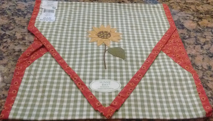 Park Designs - Sunny Day Lined Valances,Tiers, Runners-  60 x 14 Inches Valance, 24/36 Inch Tiers