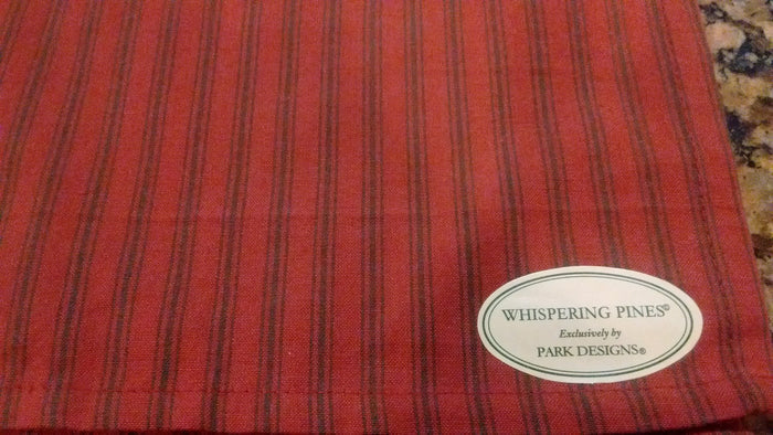 Park Designs - Whispering Pines Dishtowels - 4 Patterns 19 x 28 Inches - Olde Church Emporium