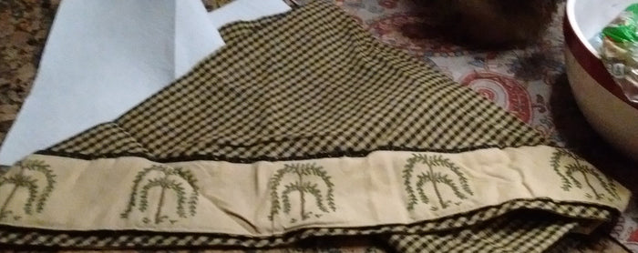 Park Designs - Willow  Single Point Valances 29 x 22 Inches - Olde Church Emporium