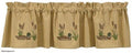 Park Designs Applique Mallard Lined Valance 60 inches x 14 inches - Olde Church Emporium