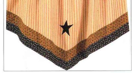 Park Designs Black Star 26 Inch Tiers, Oven Mitts, Dishtowels and Dishcloth Set - Olde Church Emporium