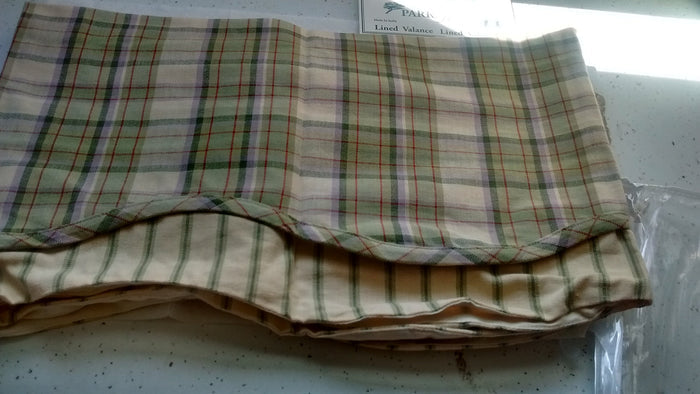 Park Designs Meadow Layered Lined Valance 72 inches x 16 inches - Olde Church Emporium