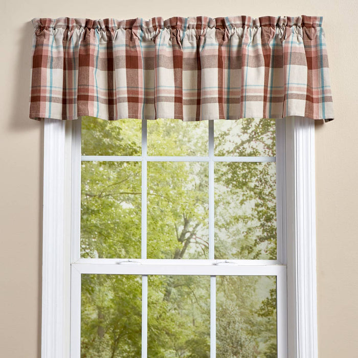 Park Designs Mountbatten Unline Valance 72x 14 Inches Item # 3983-470 Farmhouse Country
