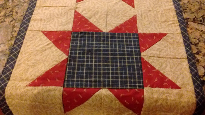 Park Designs Ohio Star Runners 2 Sizes 13 x 36 and 13 x 54 Inches Appliqued