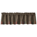 Park Designs Pieced Star Lined Border Valance Item # 425-47X  Farmhouse Country