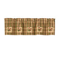 Park Designs Sage "Rooster" Lined Valance 60 inches x 14 inches - Olde Church Emporium