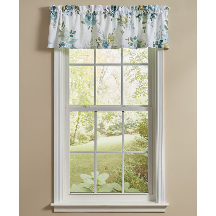 Park Designs Split Pea Bethany Unlined Valance 60 x 14 Inches Country, Farmhouse, Rustic, Cabin Item #2096-470