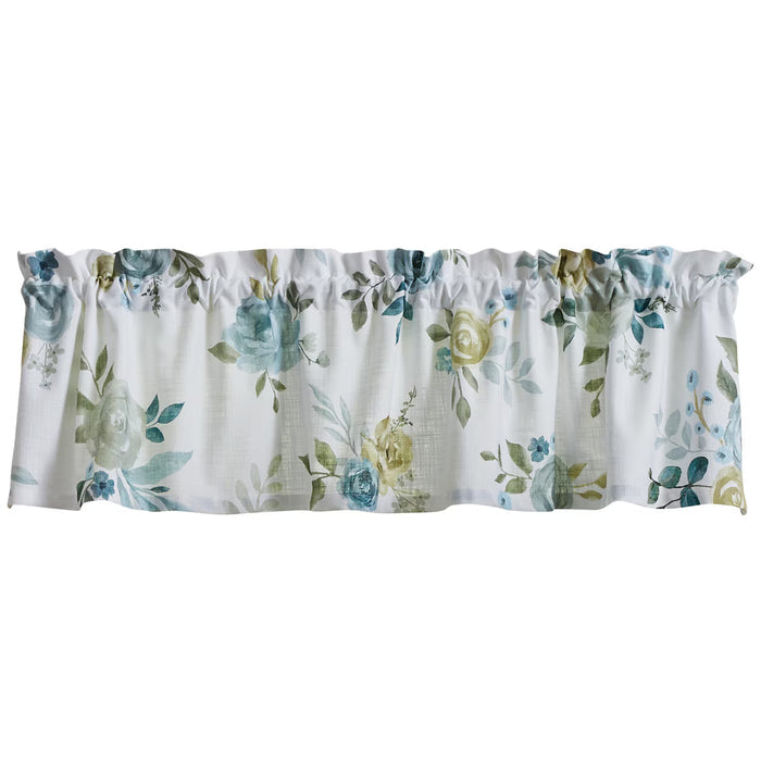Park Designs Split Pea Bethany Unlined Valance 60 x 14 Inches Country, Farmhouse, Rustic, Cabin Item #2096-470