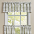 Park Kindred Unlined Plaid Cotton Valance 72 x 14 Inches - Farmhouse, Country, Rustic Item #4966-470