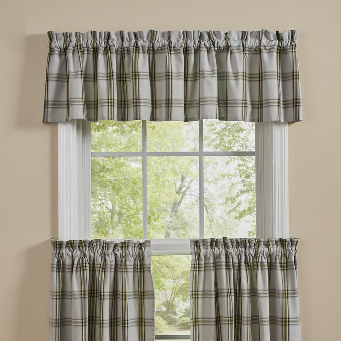 Park Timberline Unlined Valance 72 x 14 Inches Country, Farmhouse, Rustic, Cabin, Plaid