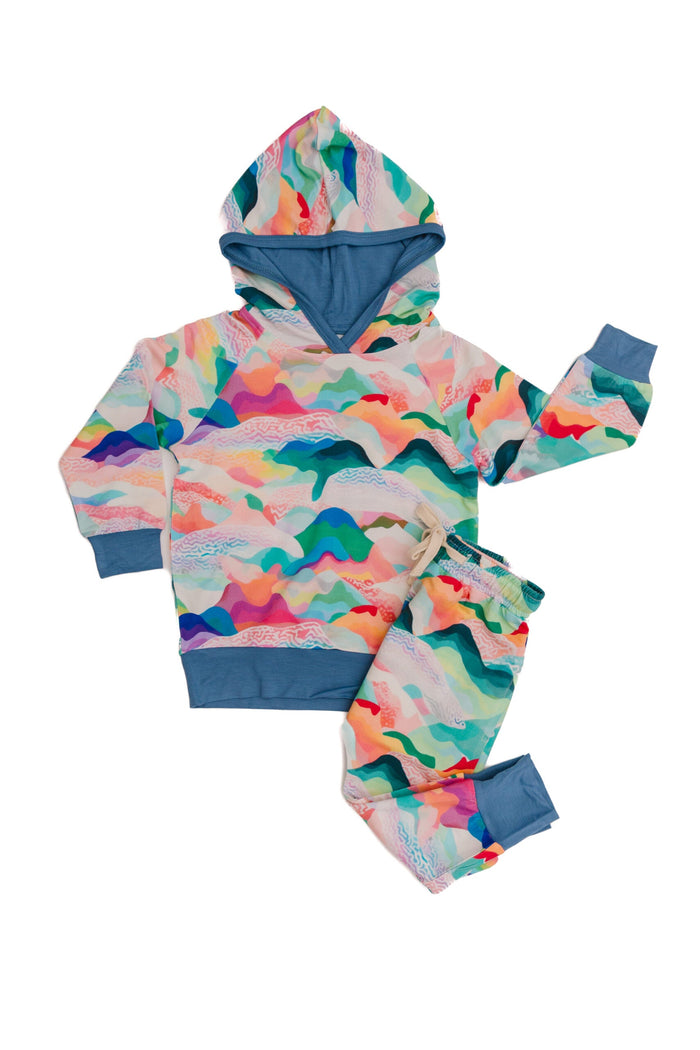 Pastel Peaks- Jogger Set