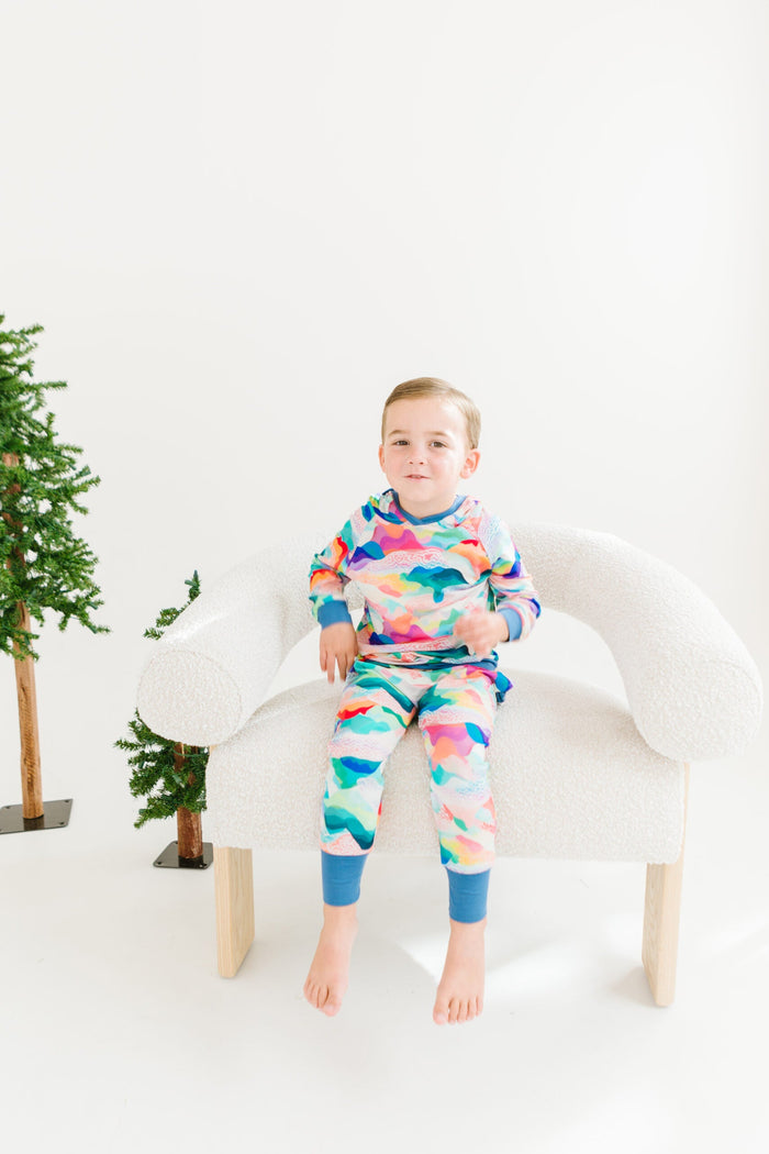 Pastel Peaks- Jogger Set