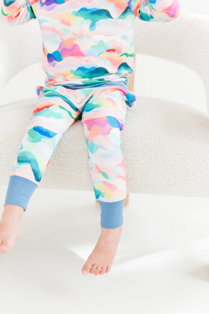 Pastel Peaks- Jogger Set