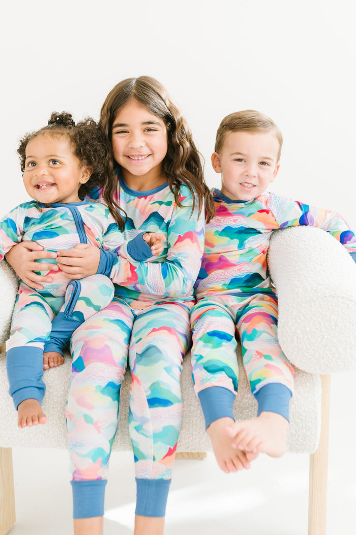 Pastel Peaks- Two-Piece Set