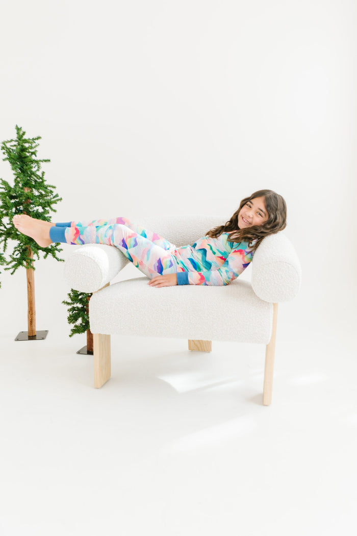 Pastel Peaks- Two-Piece Set