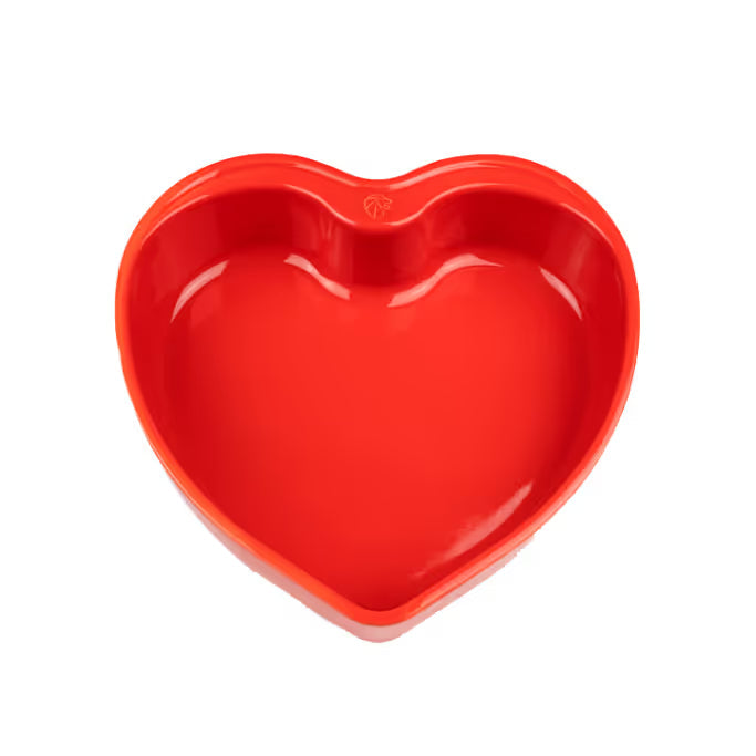 Peugeot Appolia “For You” Heart Dish - Red /25 cm – 10 "