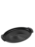 Peugeot Grill to Table Oval Ceramic Grill Dish / 41 cm / 16 " - Balck