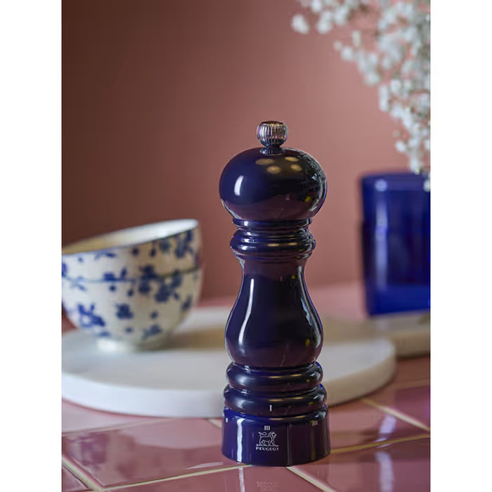 Peugeot Paris u'Select Manual Wooden Pepper Mill, Blue , 18 cm